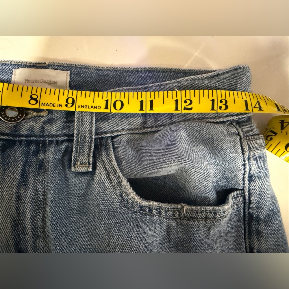 Favorite Daughter 100% Cotton Tommy Mid Rise Boyfriend Jeans - Picture 7 of 16